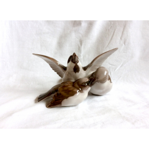 Spurvefamilie - Fugl - Figur Nr. 1670 - B&G