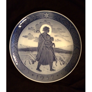 Juleplatte 1957 - Royal Copenhagen