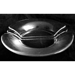 Holmegaard Lilje Skl - Matteret Glas - 21 cm. 