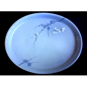 Art Nouveau Fad Nr. 2322/9227 - Sommerfugle - r 1889-1922 - 37 cm. - Royal Copenhagen