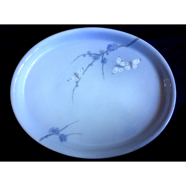 Art Nouveau Fad Nr. 2322/9227 - Sommerfugle - r 1889-1922 - 37 cm. - Royal Copenhagen