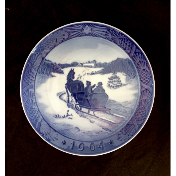 Juleplatte 1964 - Royal Copenhagen