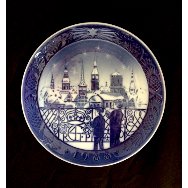 Juleplatte 1988 - Royal Copenhagen