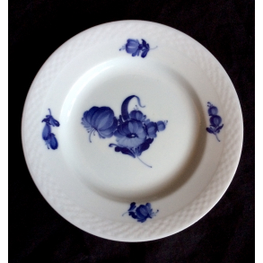 Bl Blomst Stel - Flettet Kagetallerken Nr. 10/8092 - Royal Copenhagen