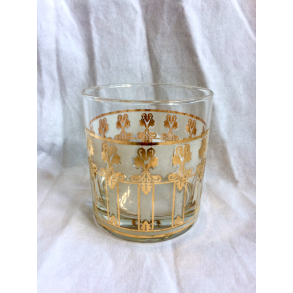 Culver Juleglas - Guldtryk - 9 cm.