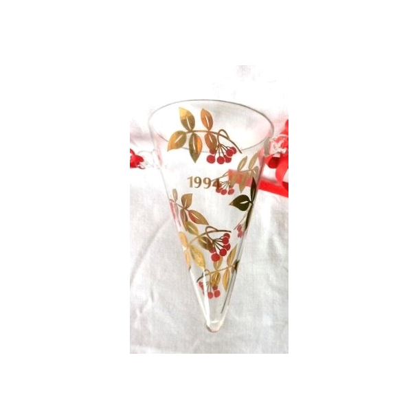 Holmegaard Christmas Juleophng - rets Krmmerhus 1994 - 10 cm.