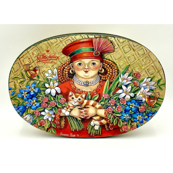 Sv. Michelsen D�se - �rets Kunstd�se 1998 - Susanne Krage - 32 cm.