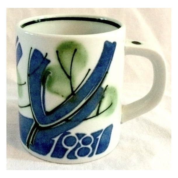 Stort rskrus 1981 - Royal Copenhagen