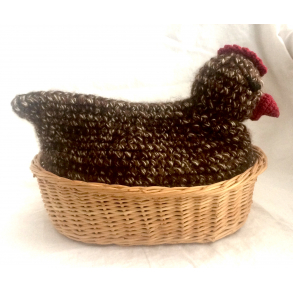 ggekurv - Hklet Pskehne - 22 cm.