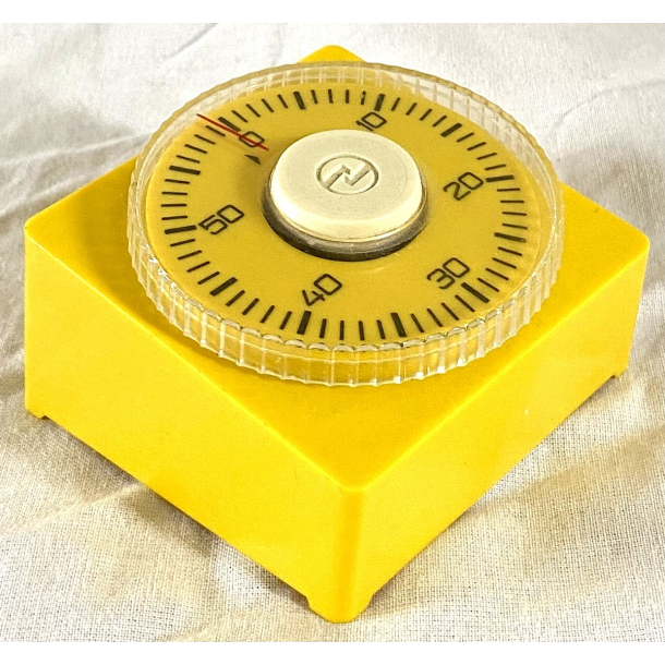 Retro ggeur - Minutur - Gul - VEB Feinwerktechnik DDR