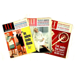 Retro Ugeblade - Alt For Damerne - r 1965 - Nr. 12-14 - St Af 3