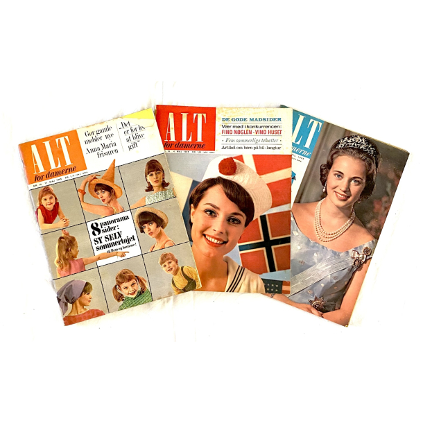 Retro Ugeblade - Alt For Damerne - r 1965 - Nr. 17-19 - St Af 3