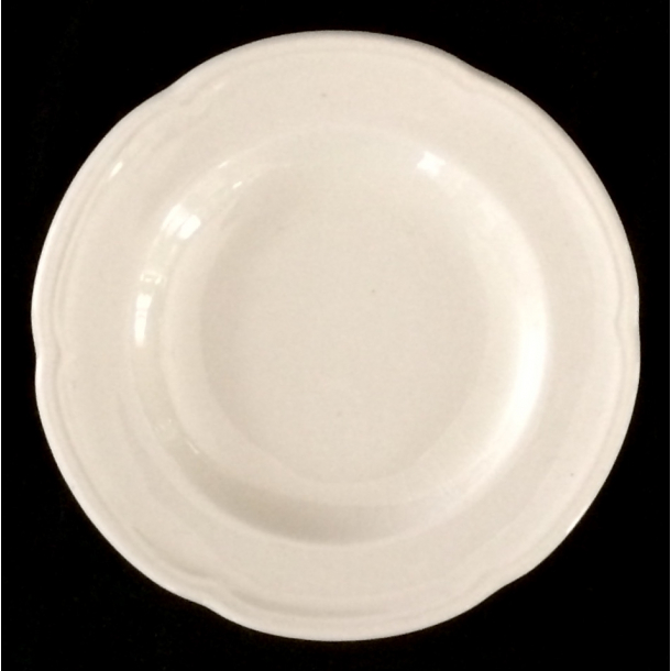 Hvid Aluminia Stel - Rund Asiet - 10 cm. - Aluminia