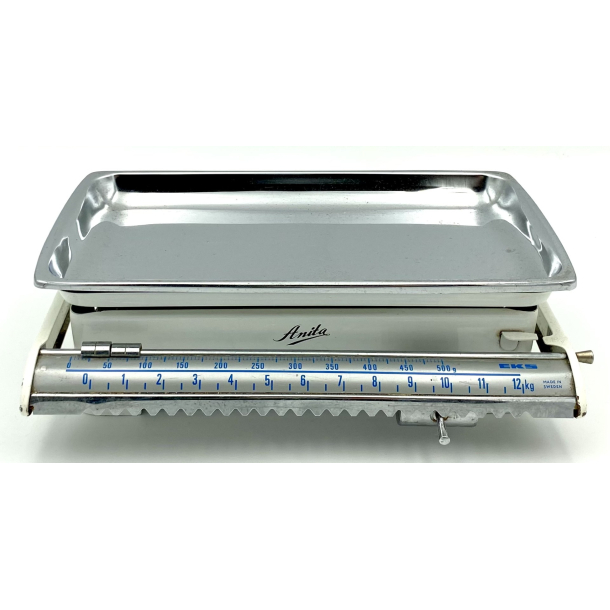 Retro Kkkenvgt - Anita - Hvid Emalje - EKS