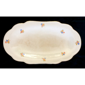 Anne Sofie Stel - Aflangt Fad - 25 cm. - Aluminia