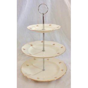 Anne Sofie Stel - Tallerkenopsats - 3 Etager - 34 cm. - Aluminia