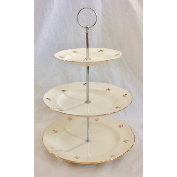 Anne Sofie Stel - Tallerkenopsats - 3 Etager - 34 cm. - Aluminia