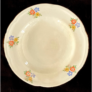 Anne Sofie Stel - Rund Asiet - 10 cm. - Aluminia