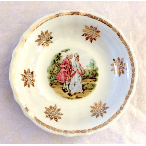 Ymerskl - Renssancemotiv - 17,5 cm. - Arabia