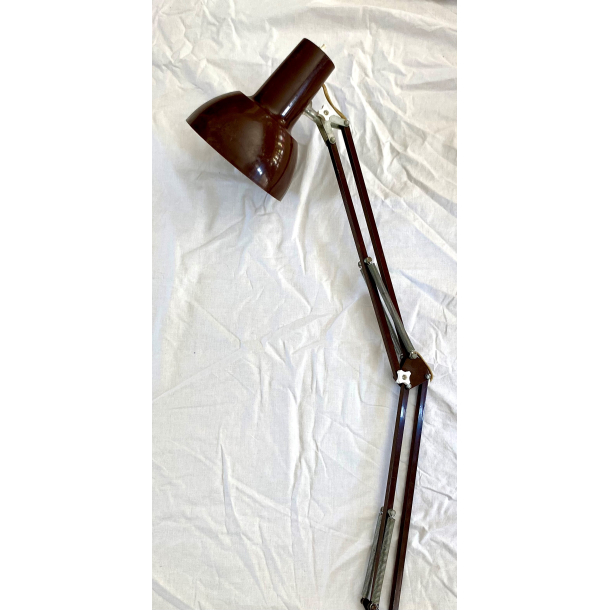 Retro Arkitektlampe - Brun - 78 cm.