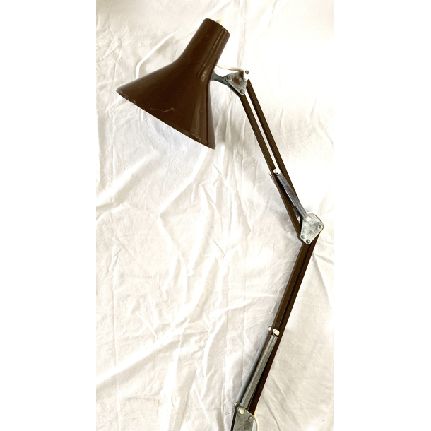 Retro Arkitektlampe - Brun - 74 cm.