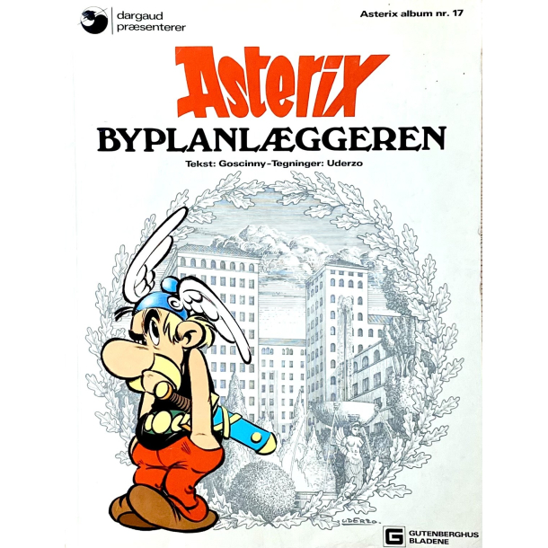 Retro Tegneserie - Asterix - Byplanl�ggeren - Goscinny &amp; Uderzo - �r 1975
