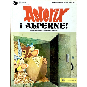 Retro Tegneserie - Asterix I Alperne - Goscinny & Uderzo - �r 1975