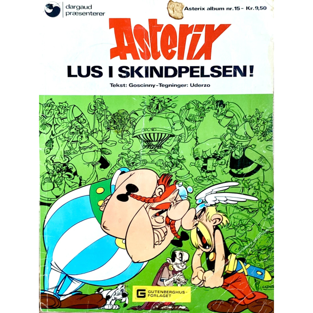 Retro Tegneserie - Asterix - Lus I Skindpelsen - Goscinny &amp; Uderzo - �r 1975