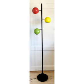 Retro Lampe - Ball Gulvlampe - 3 Farver - 151 cm. - Brelight