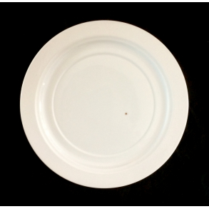 Hvid Dkketallerken - r 1915-1947 - 28,5 cm. - B&G