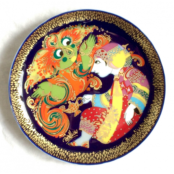 Bjrn Wiinblad Aladdin Platte - Nr. 1 - Rosenthal 1. Sortering