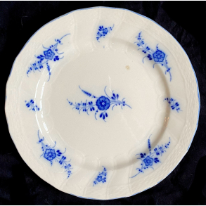 Blblomstret Stel - Svejfet Middagstallerken - 24,5 cm. - Villeroy & Boch