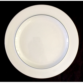 Blkant Stel - Flad Tallerken Nr. 6068 - Grethe Meyer - 21 cm. - Aluminia/Royal Copenhagen