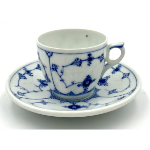 Blmalet Stel - Kaffekop - Musselmalet - B&G