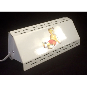 Retro Lampe - Brne Natlampe - Vglampe - Bamse - 20,5 cm. - LampGustaf