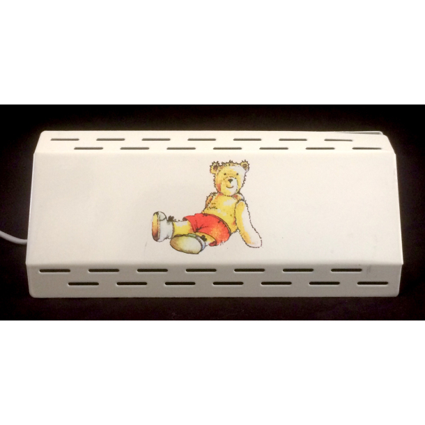 Retro Lampe - Brne Natlampe - Vglampe - Bamse - 20,5 cm. - LampGustaf