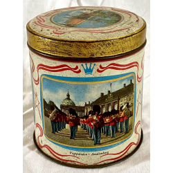 Retro Dse - Forgyldt Bolchedse - Kbenhavnske Motiver - 10,5 cm.