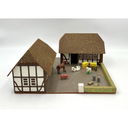 Retro Leget�j - Bondeg�rd - �r 1960-1970 - 30 cm.
