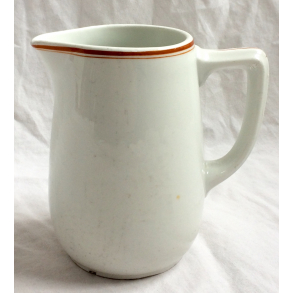 Brun Kant Stel - Mlkekande Nr. 9611 - Jernporceln - Royal Copenhagen