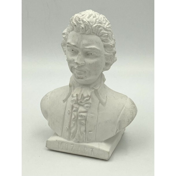 Komponist Buste - Wolfgang Amadeus Mozart - 15 cm.