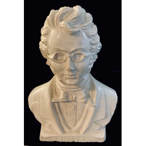 Komponist Buste - Franz Schubert - 14 cm.