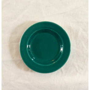 Confetti Stel - Rund Asiet - Grn - 9,5 cm. - Aluminia