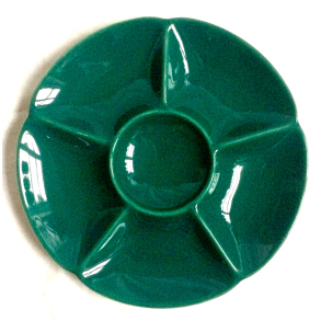 Confetti Stel - Cabaretfad - Grn - 27 cm. - Aluminia