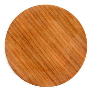 Retro Dkketallerken - Teaktr - 27 cm.