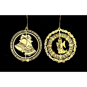 Gammelt Julepynt - Ornamenter - Juleklokker & Engel - Daells Varehus