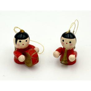 Retro Julepynt - Juleophng - Musik-Engle - Malet Tr - Daells Varehus - St Af 2