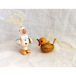 Retro Pskepynt - Pskekyllinger - Malet Tr - Daells Varehus - St Af 2