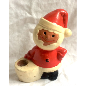 Retro Julepynt - Lysestage - Stende Nisse - Daells Varehus