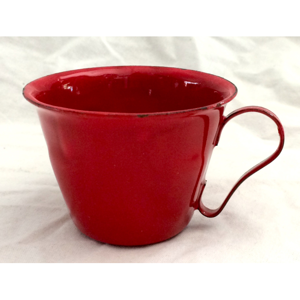 Emalje Stel - Kop - Rd - 5,5 cm.