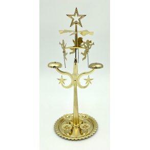 Gammeldags Englespil - Messingbelagt Metal - 29 cm.